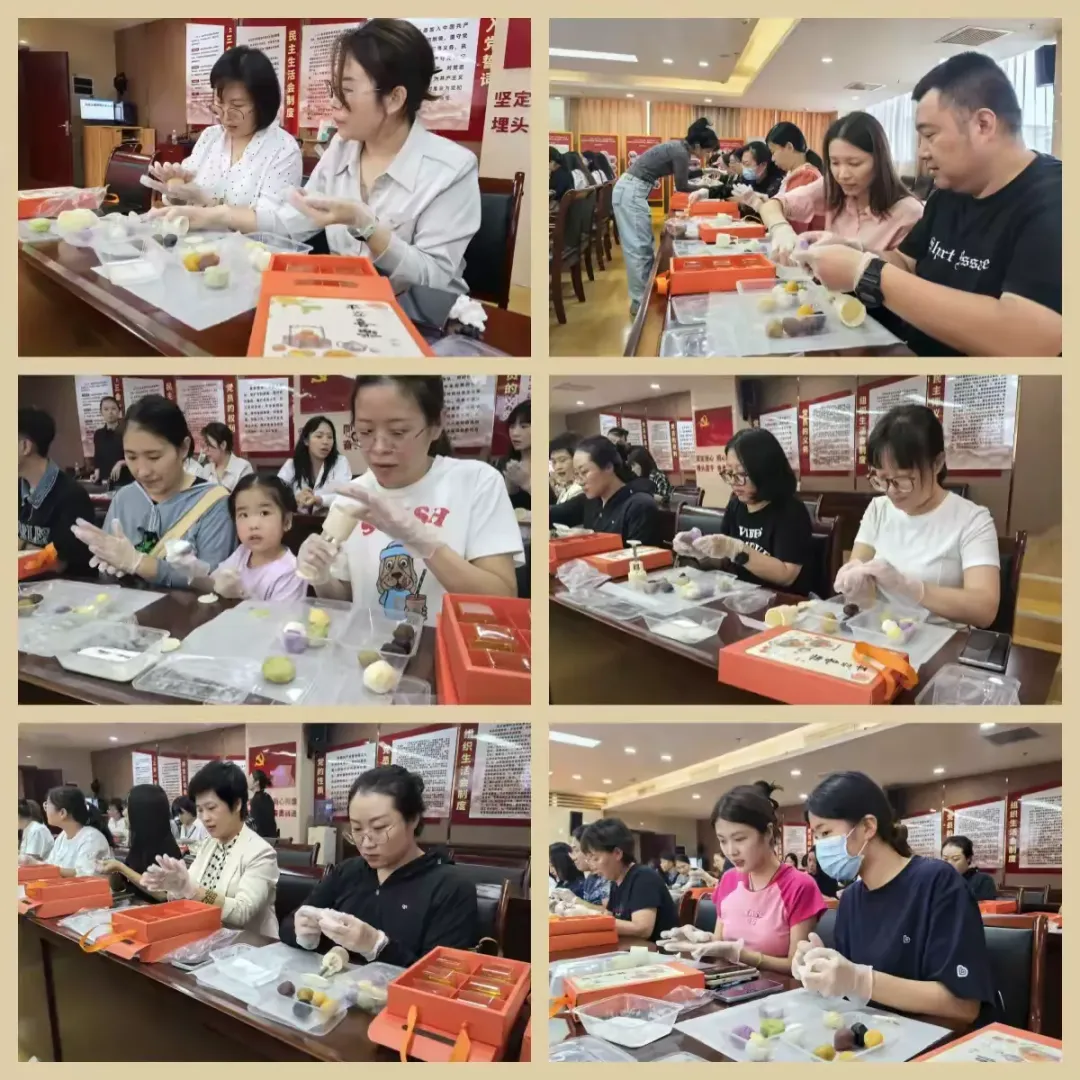 簡(jiǎn)篇-滄州市中心醫(yī)院“中秋喜樂(lè) 月映團(tuán)圓”職工手工冰皮月餅制作活動(dòng) 圖片